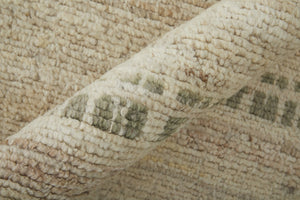 Feizy Rugs Kasbah Hand-knotted Wool Rug - Moroccan-inspired, Durable And Stylish For Bohemian Home Decor Tan,Red,Green Wool Kas69g2fbgemlte50