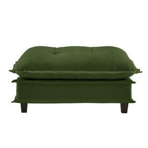 English Elm 73 Chenille Modular Sectional Sofa Deep Seat Cushions Casual Luxe Living Room Green W714P448389