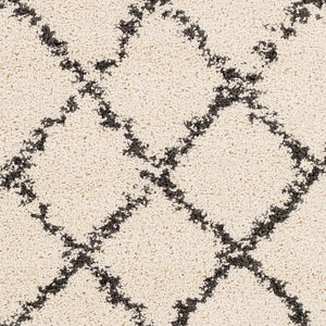 Livabliss Berber Shag Polypropylene Area Rug Moroccan Fringe Pile for Living Room Bedroom BBE2300-710SQ