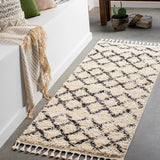 Berber Shag BBE-2300 2'7" x 7'3" Machine Woven Rug BBE2300-2773 Livabliss Surya