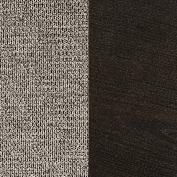 English Elm Joy Light Brown Pub-Height Bar Stools Set of 2 — Curved Lumbar Support, Durable Metal Frame, Geometric Footrest B062P299866