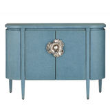 Briallen Blue Demi-Lune Cabinet