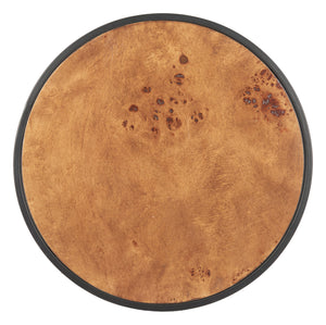 Zuo Modern Nodo Side Table - Stylish Brown & Black Finish With Durable Mdf And Iron, Perfect For Modern Spaces Brown Mdf,Iron 110753-zuo-modern