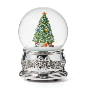 Lenox Reed and Barton Christmas Tree Musical Snow Globe Multi, NO COLOR MULTI 895301