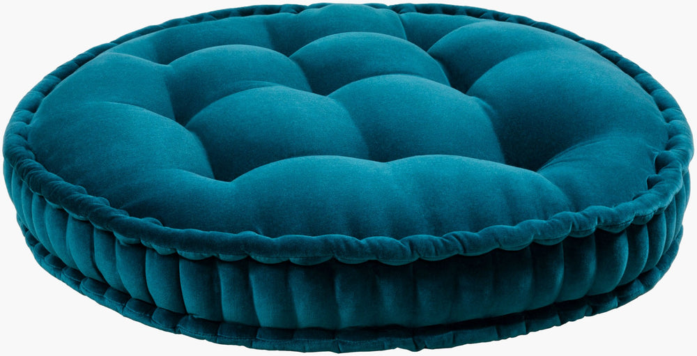 Livabliss Bauble Oversized Velvet Floor Pillow Plush Square Seating for Lounge or Meditation BBL003-3030RD