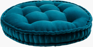 Livabliss Bauble Oversized Velvet Floor Pillow Plush Square Seating for Lounge or Meditation BBL003-3030RD