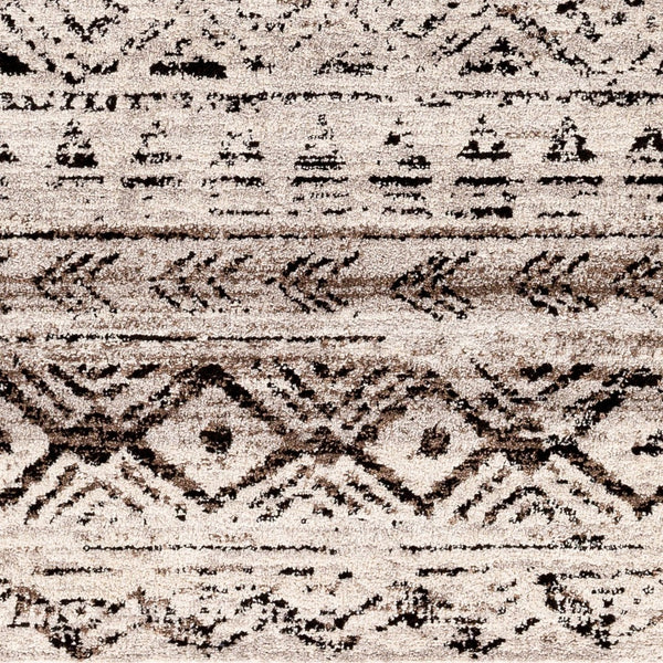 Livabliss Blackburn Global Eclectic Polypropylene Runner Rug for Hallways and Entryways Light Gray, Gra 9'2" x 12' BBN2302-9212