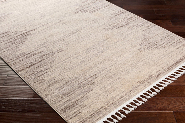 Livabliss Blackburn Bohemian Global Fringe Area Rug Polypropylene Woven Living Room Floor Accent Light Gray, Gra 6'7" x 9' BBN2303-679
