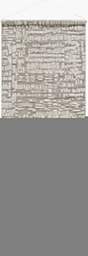 Surya Bribana Bohemian Wall Hanging Decor - 99"H X 24"W, Unique Cotton & Wool Art For Cozy Spaces Taupe Wool,Cotton,Wood Bbs001-66246