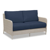 Manhattan Loveseat in Spectrum Indigo w/ Self Welt SW3301-22-48080 Sunset West