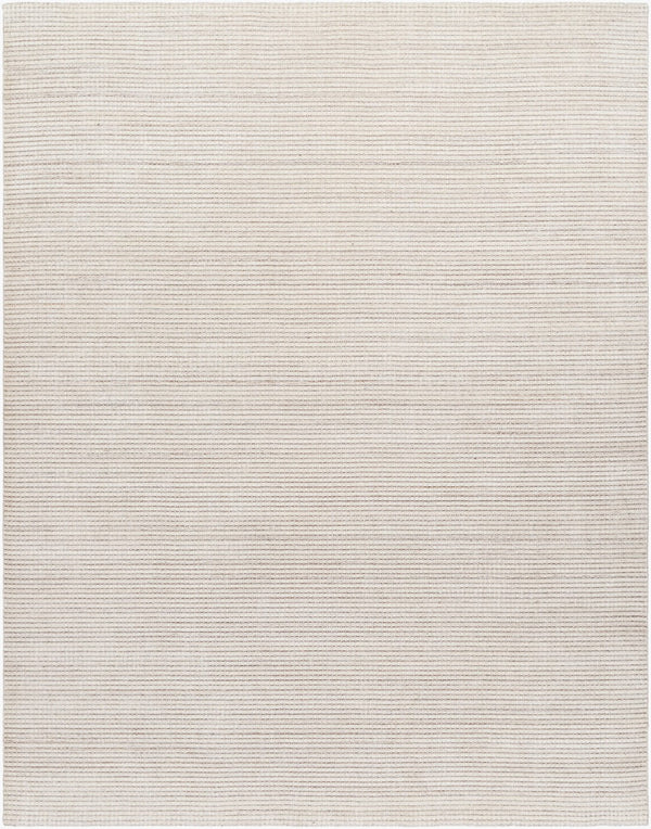 Surya Boston Handcrafted 2' X 3' Minimalist Rug - Soft, Durable, Low Pile Accent For Modern Homes Ivory Wool,Nylon Bbt2300-23