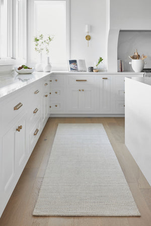 Surya Boston Handcrafted 2' X 3' Minimalist Rug - Soft, Durable, Low Pile Accent For Modern Homes Ivory Wool,Nylon Bbt2300-23