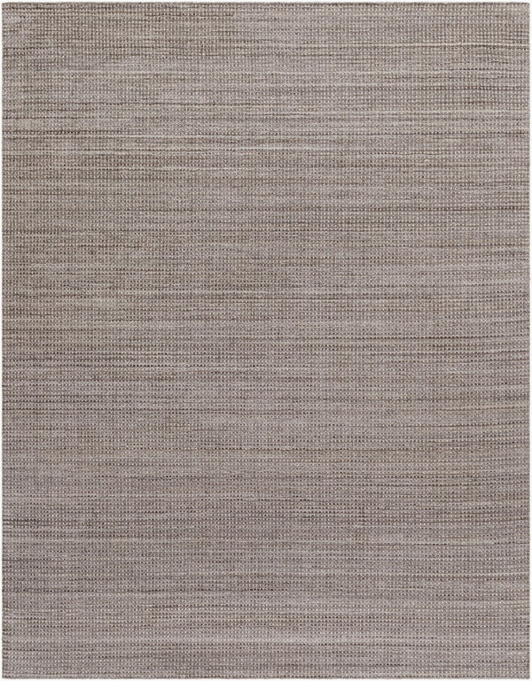 Surya Boston Handcrafted 2' X 3' Minimalist Rug - Soft, Durable, Low Pile Accent For Modern Homes Charcoal Wool,Nylon Bbt2301-23