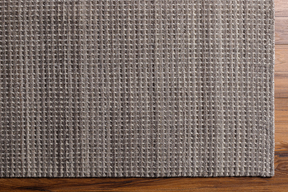 Boston BBT-2301 9' x 12' Handmade Rug BBT2301-912  Charcoal, Light Gray Surya