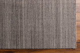 Boston BBT-2301 9' x 12' Handmade Rug BBT2301-912  Charcoal, Light Gray Surya