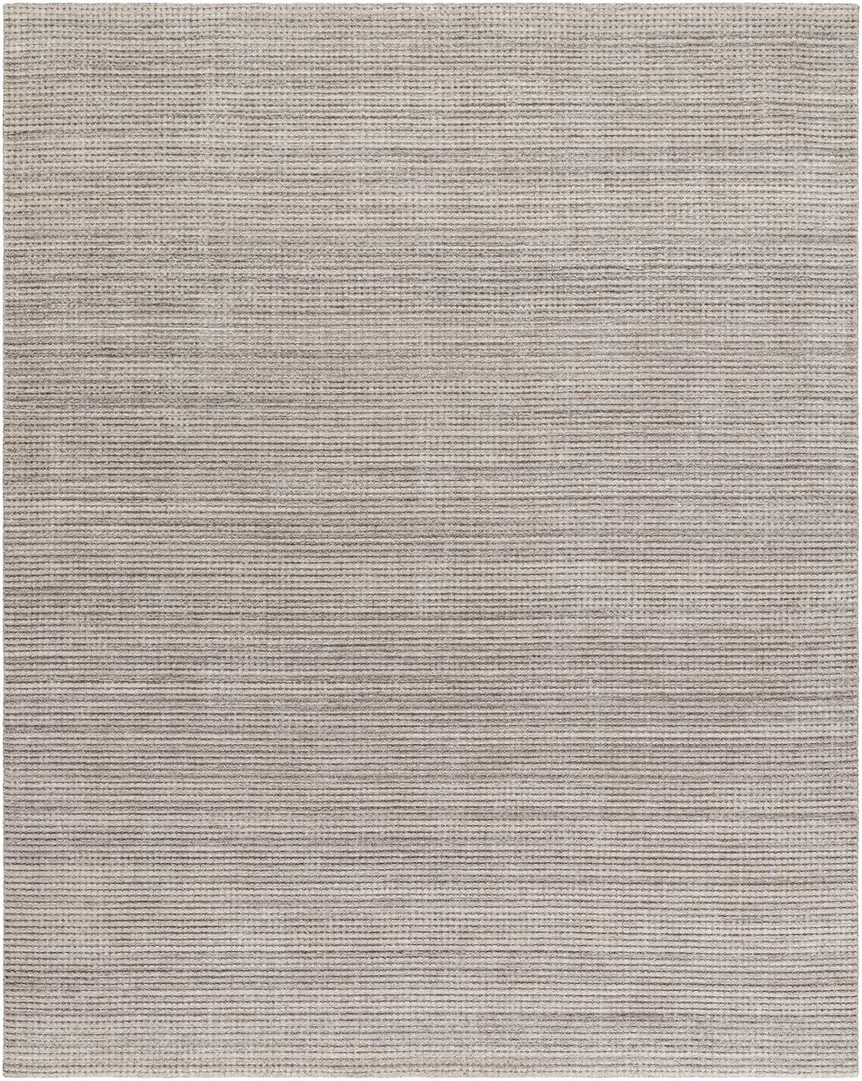 Boston BBT-2302 9' x 12' Handmade Rug BBT2302-912  Light Gray, Charcoal Surya