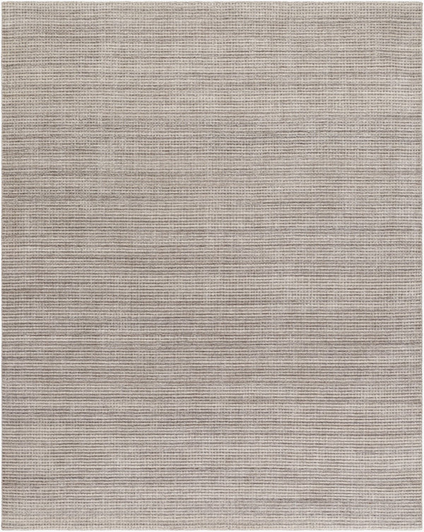 Surya Boston Handcrafted 2' X 3' Minimalist Rug - Soft, Durable, Low Pile Accent For Modern Homes Light Gray Wool,Nylon Bbt2302-23