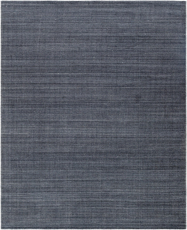 Surya Boston Handcrafted 2' X 3' Minimalist Rug - Soft, Durable, Low Pile Accent For Modern Homes Black Wool,Nylon Bbt2304-23