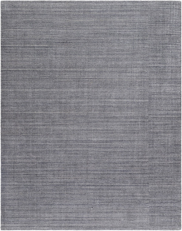 Surya Boston Handcrafted 2' X 3' Minimalist Rug - Soft, Durable, Low Pile Accent For Modern Homes Medium Gray Wool,Nylon Bbt2305-23