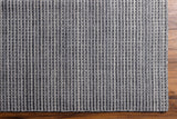 Boston BBT-2305 9' x 12' Handmade Rug BBT2305-912  Medium Gray, Charcoal Surya