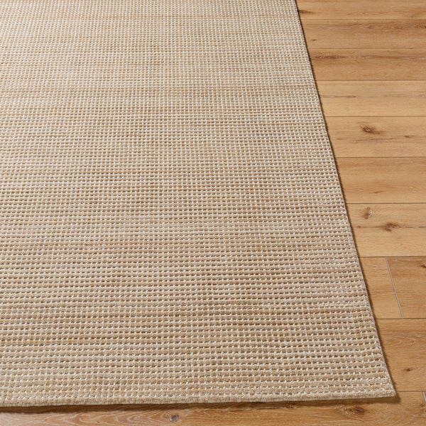 Boston BBT-2307 9' x 12' Handmade Rug BBT2307-912  Tan, Ivory Surya