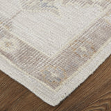 Feizy Rugs Wendover Eco-friendly Hand-knotted Low Pile Oriental Rug - Timeless Floral Design For Indoor & Outdoor Ivory,Tan Pet Wnd6847fbge000f00