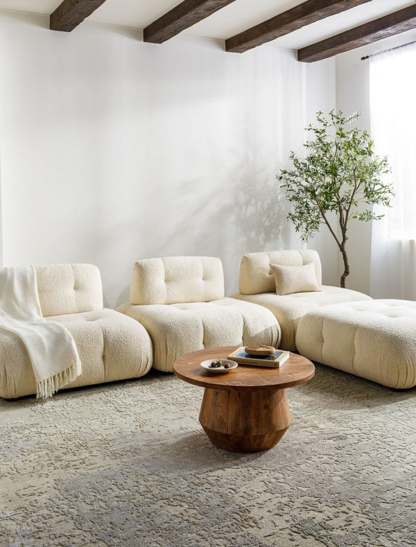 Surya Abbey 2' X 3' Handcrafted Wool & Silk Rug - Modern, Durable Design For Elegant Home Décor Brown Wool,Silk Bby2301-810