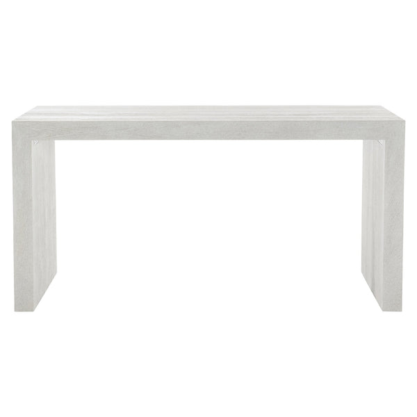 Bernhardt Bernhardt Summerton Console Table With Sandblasted Ash Veneer, Modern Parsons Design, 60"W X 20"D 435910