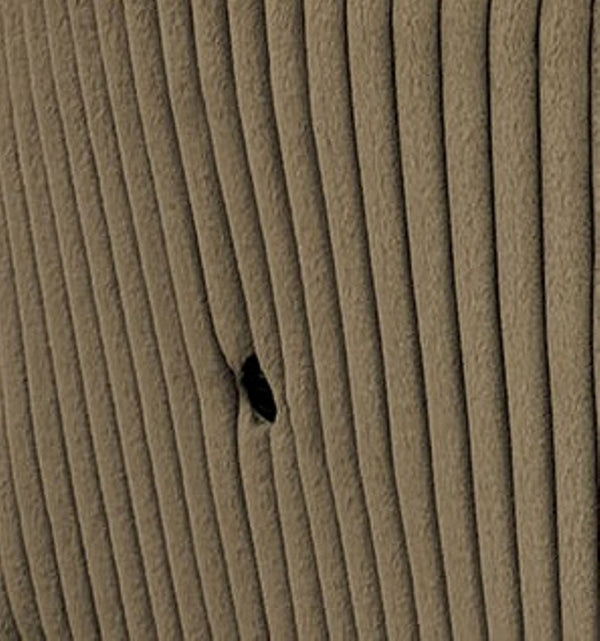 English Elm Contemporary Mezzanotte Italian Leather Armchair with Track Arms, Welted Box Cushions & Metal Legs Brown 21 L x 11 W x 23 H B2741S00668