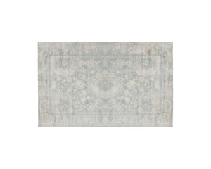 Sunpan Boca Hand-Loomed Rug: Exquisite Artisan Craftsmanship with Timeless Persian Design in Grey Tones 5' X 8'