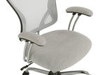 OSP Home Furnishings Gianna Task Chair White/Linen Stone