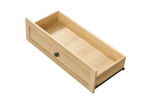 English Elm Dome Arched Cabinet with Vintage Circular Hardware and Multi-tier Shelving for Living Room W1785P332536
