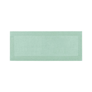 JLA Home Madison Park Signature - 100% Cotton Plush 3000 GSM Tufted Reversible Bath Rug — Spa Comfort, OEKO‑TEX Safety, Machine Washable Green MPS72-586