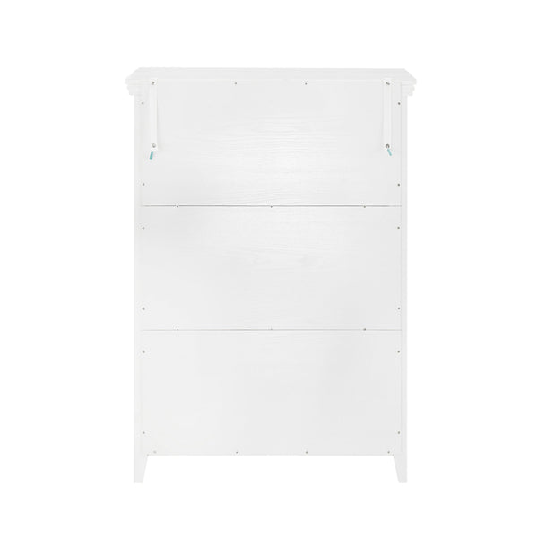 English Elm Modern 6-Drawer Dresser - Stylish Farmhouse Storage Solution With Vintage Hardware For Any Room W2275P149796