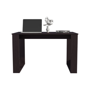 English Elm Oviedo Compact 47.2" Writing Desk for Home Office in Black — Modern MDF, Sturdy Foldable Workspace With Lock B070P337165