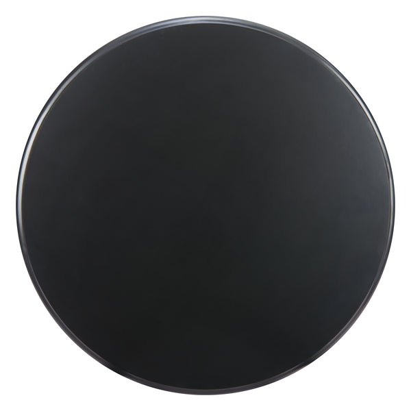 Zuo Modern Gocce Side Table Black - Modern Fir Wood Design, Chic Minimalist Decor For Living Room Or Bedroom Black Fir Wood 110536-zuo-modern