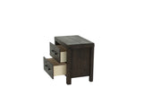 English Elm Bedroom Furniture Simple Nightstand Drawers Bed Side Table Solidwood