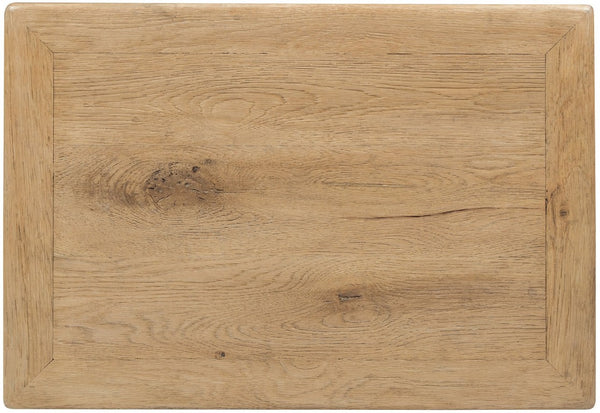 Hooker Furniture Driftwood Nightstand With Self-Closing Drawer, Pull-Out Shelf, Cord Clip & Open Display Shelf - Cozy Oak Finish Light Wood 6820-90316-80