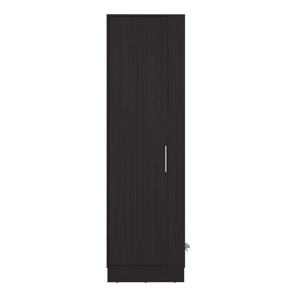 English Elm Fairfield Tall Storage Cabinet Six Shelves Melamine Finish Concealed Door Organizer B097P474303
