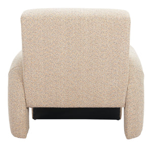 Zuo Modern Rura Accent Chair - Elegant Heathered Beige Upholstery, Durable Pine Frame, Modern Comfort For Any Space Beige 100% Polyester,Pine Wood 110486-zuo-modern