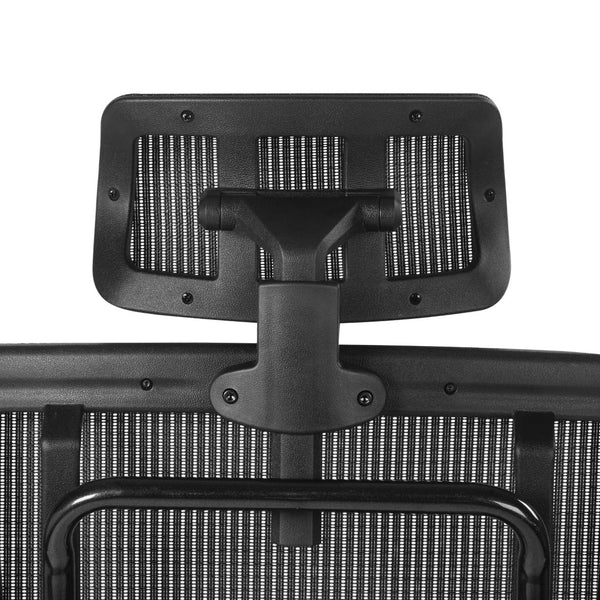 OSP Home Furnishings Black Ergonomic Mesh Headrest for Prox996 Chair with Neck Support and Breathable Design HR33B