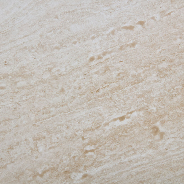English Elm 33.86 Inch Square Faux Travertine Coffee Table Sculptural Tiered Base Living Room W2582P425211