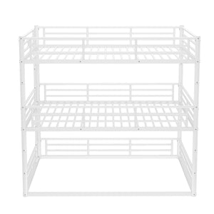 English Elm Twin Xl Solid Pine Loft Bed with Built-in Led Lighting and Storage Shelves Light White W1580S00583