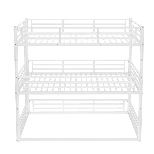 English Elm Twin Xl Solid Pine Loft Bed with Built-in Led Lighting and Storage Shelves Light White W1580S00583
