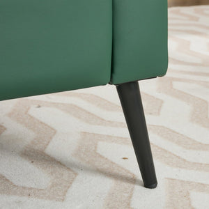 English Elm Ts Cat Paw Leather Upholstered Sofa Chair - Retro Nordic Design For Cozy Living Spaces & Balconies W2311P339654-GIGA