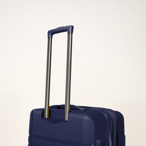 English Elm 6-piece Hard Shell Spinner Luggage Set Expandable Polypropylene with Combo Lock Blue T3292P328874