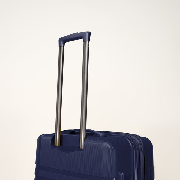 English Elm 6-piece Hard Shell Spinner Luggage Set Expandable Polypropylene with Combo Lock Blue T3292P328874