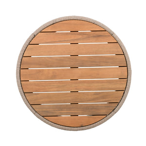 English Elm Christopher Knight Home® - Outdoor Rattan & Acacia Wood Coffee Table - Stylish Patio Furniture For Garden, Balcony & Home N770P298632B