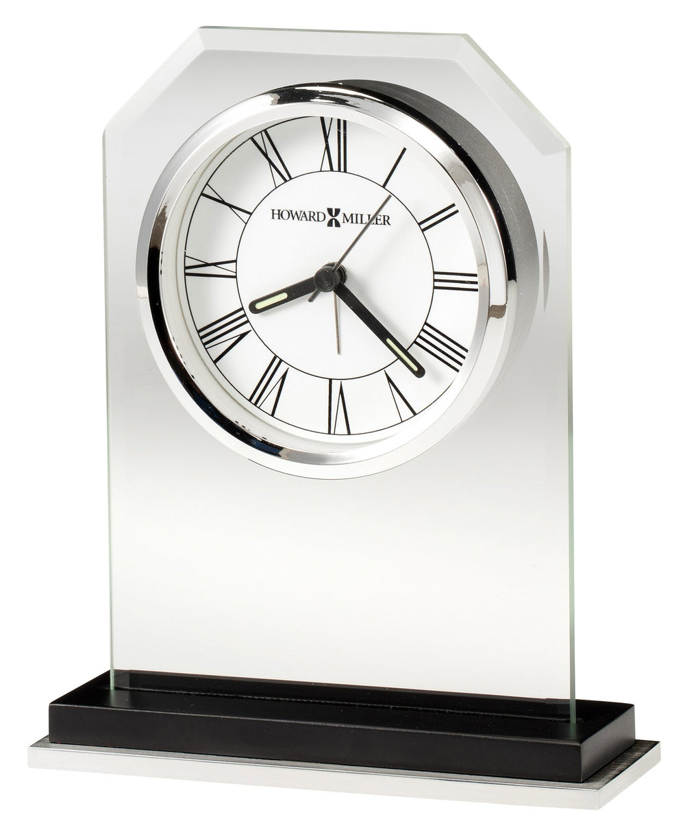 Hekman Furniture 645785 Emerson Tabletop Clock - Elegant Glass Design With Quartz Movement For Timeless Sophistication  Emerson Tabletop Clock 645785