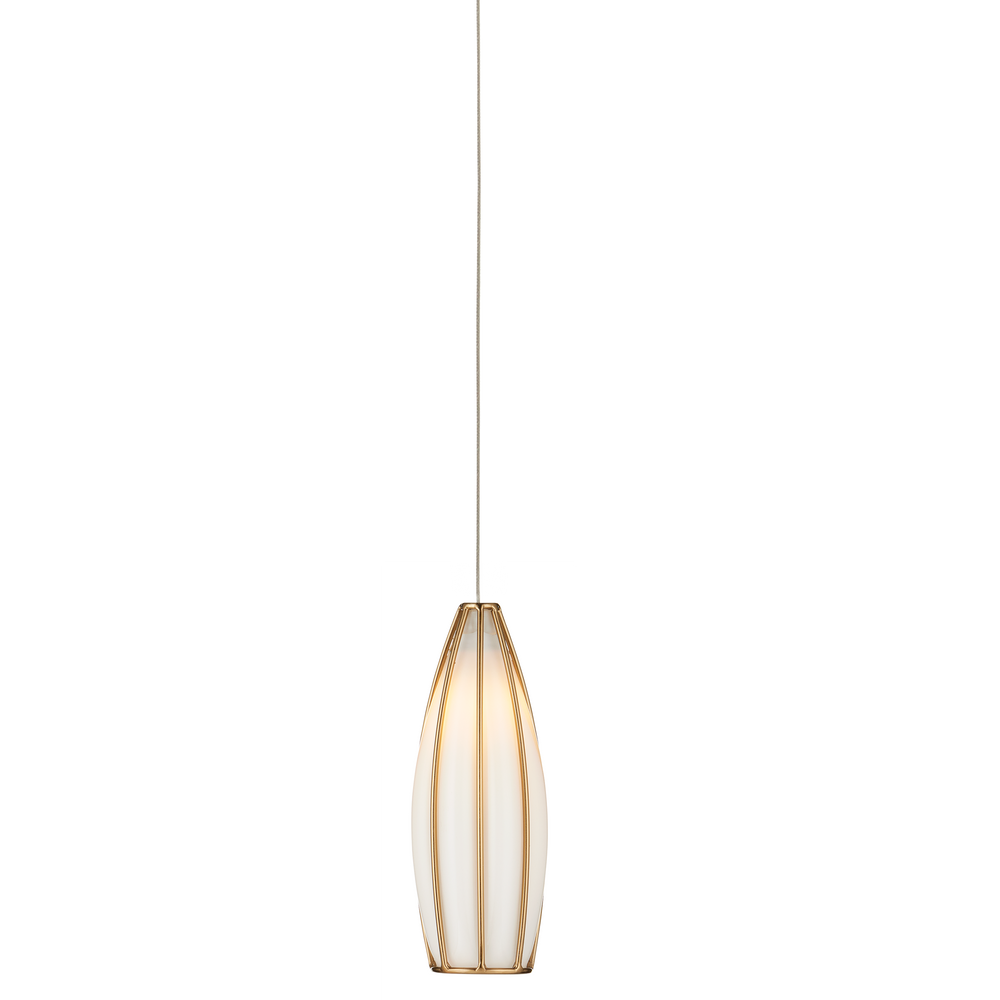 Parish Round Multi-Drop Pendant Light - Contemporary Antique Brass & White Glass Design for Elegance